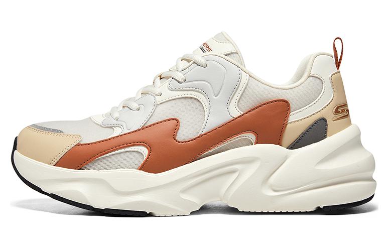 Buy Skechers Bobs 日落棕 防滑耐磨 低筒 運動休閒鞋 男款 白棕