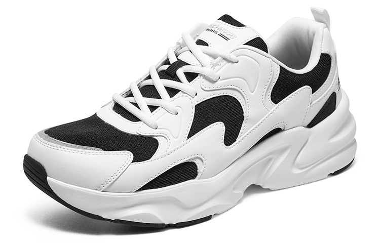 Lookbook Sepatu Skechers Bob's Bamina 2 'Putih Hitam Awan' 118321-BKW