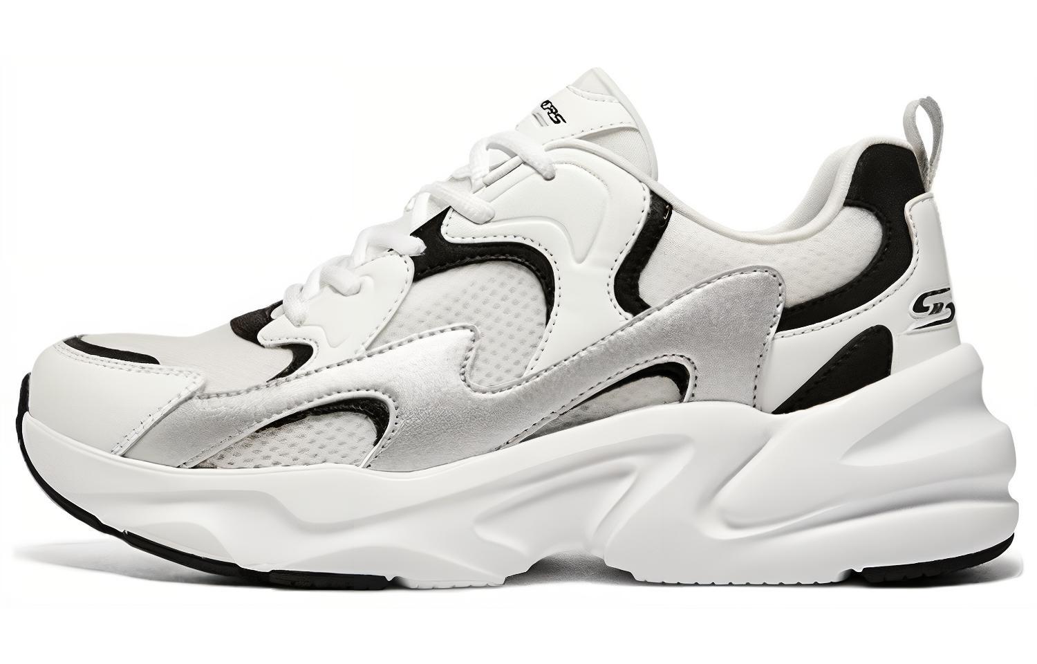 Buy 斯凯奇 Bobs Bamina 2 '白黑银' 118321-WBKS