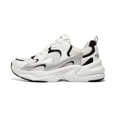 Skechers Bobs Bamina 2 'White Black Silver'