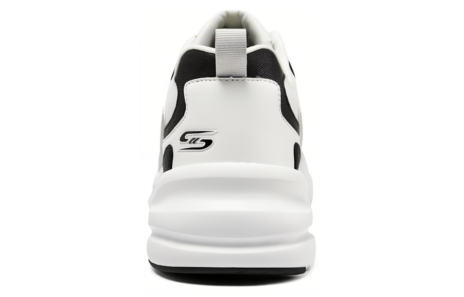 Lookbook 斯凯奇 Bobs Bamina 2 '白黑银' 118321-WBKS