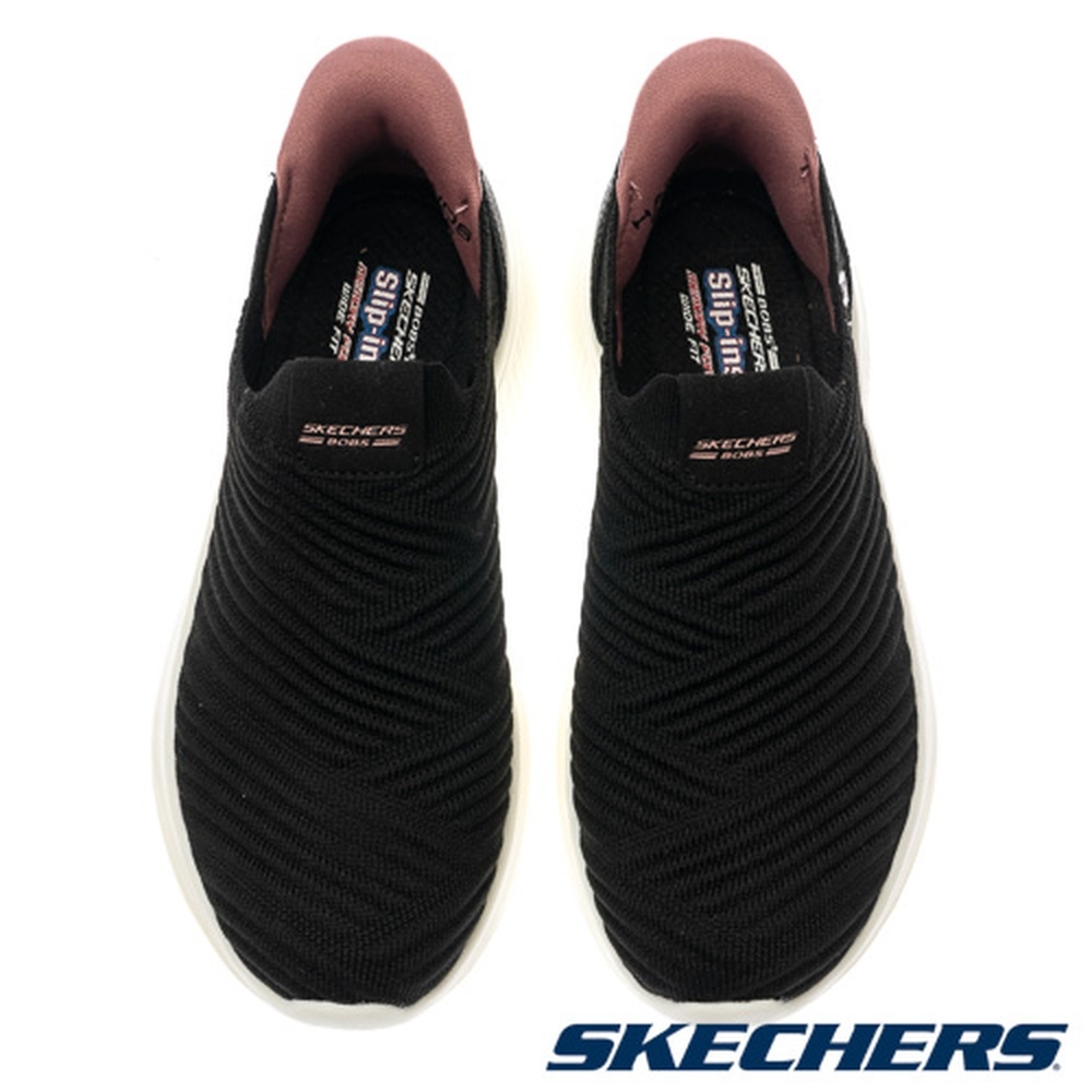Lookbook Skechers BOBS Infinity Kasut Kasual 117508WBLK