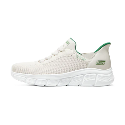 Skechers Bob's Slip-Ins 'White Green'