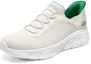 Lookbook Skechers Bob's Slip-Ins 'Putih Hijau' 118302-NAT