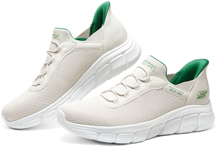 Skechers Bob's Slip-Ins 'Putih Hijau' 118302-NAT Shop Skechers Bob's Slip-Ins 'Putih Hijau' 118302-NAT