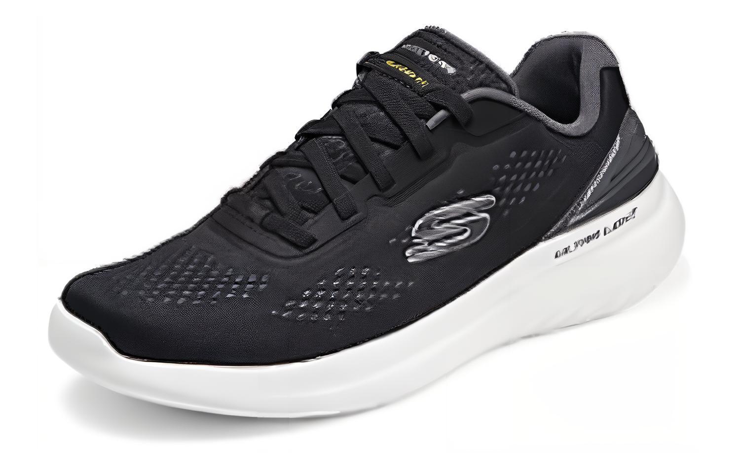 Lookbook Skechers BOUNDER 2.0 Kasut Lari Bertali 'Hitam' 232776-BKGY
