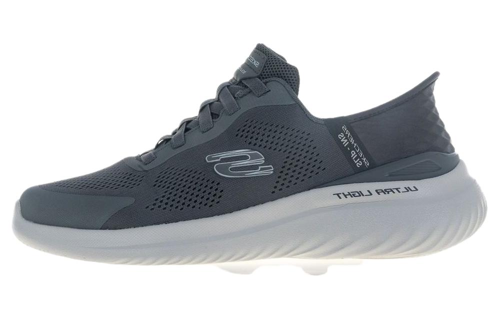 Skechers Bounder 2.0 Slip-Ins 'Grey White' 232459-WCHAR