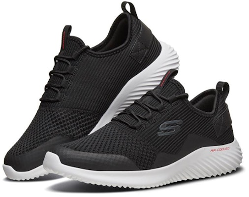 Skechers Bounder Hitam/Putih 52510-BKW Lookbook Skechers Bounder Hitam/Putih 52510-BKW