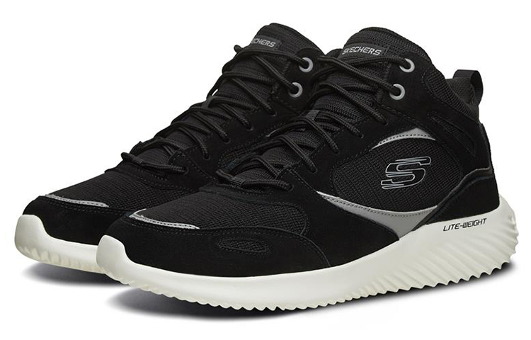 Lookbook Skechers Bounder ''Schwarz Weiß'' 52589C-BKCC