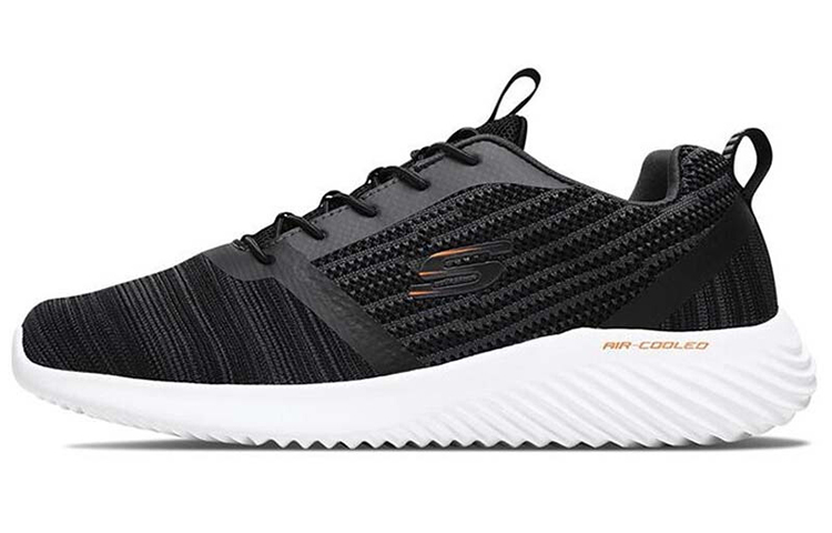 Skechers Bounder 'Lightweight Low-Top Running Black' 52504-BLK