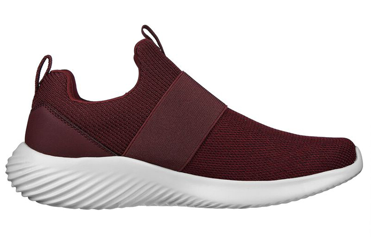 Order Skechers Bounder 'Merah Kasual Selesa Low-Top' 232575-BURG