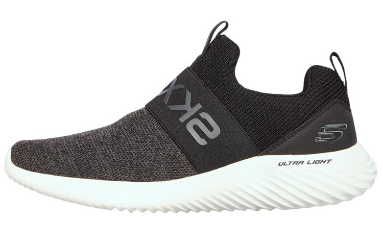 Skechers Bounder Low-Top Running Shoes Black 232281-BKW