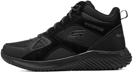 Skechers Bounder 耐磨防滑 中筒 運動休閒鞋 黑色 Buy Skechers Bounder 耐磨防滑 中筒 運動休閒鞋 黑色