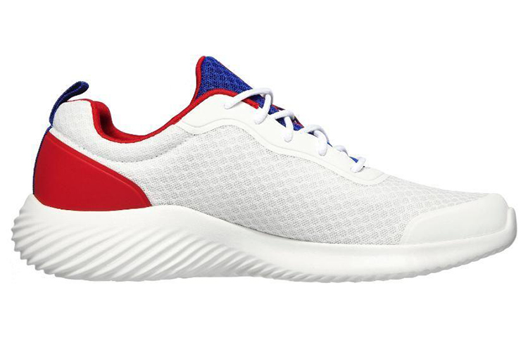 Order Skechers Bounder Voltis ''Wit Rood Blauw'' 232005-WRDB