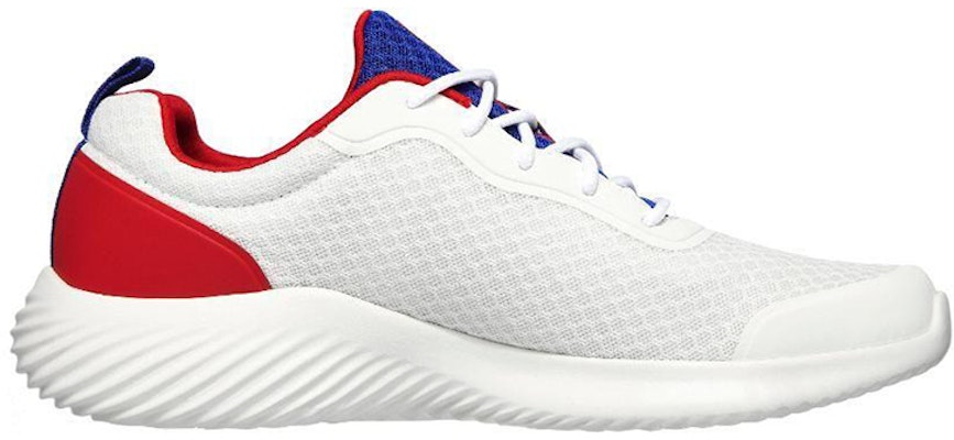 Skechers Bounder Voltis 'White Red Blue' 232005-WRDB Order Skechers Bounder Voltis 'White Red Blue' 232005-WRDB