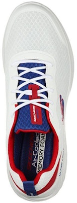 Skechers Bounder Voltis 'Blanco Rojo Azul' 232005-WRDB Lookbook Skechers Bounder Voltis 'Blanco Rojo Azul' 232005-WRDB