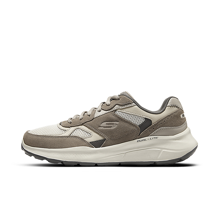 Skechers Brown Casual Running Shoes - Stable, Comfortable, Non-slip Design 232613-TAN
