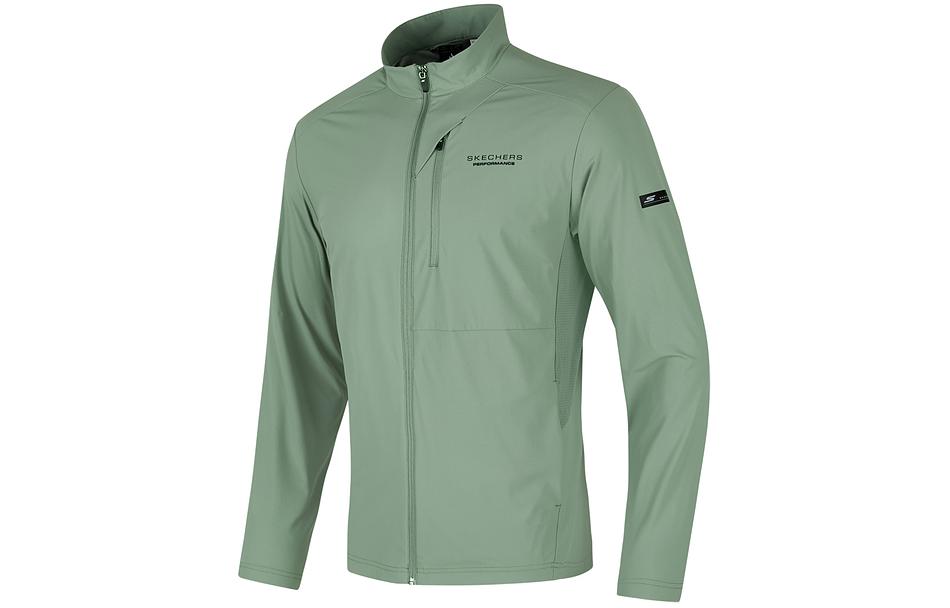 Skechers Brown Green Workwear Zip-Up Breathable Comfort Jacket P224M056-03LX