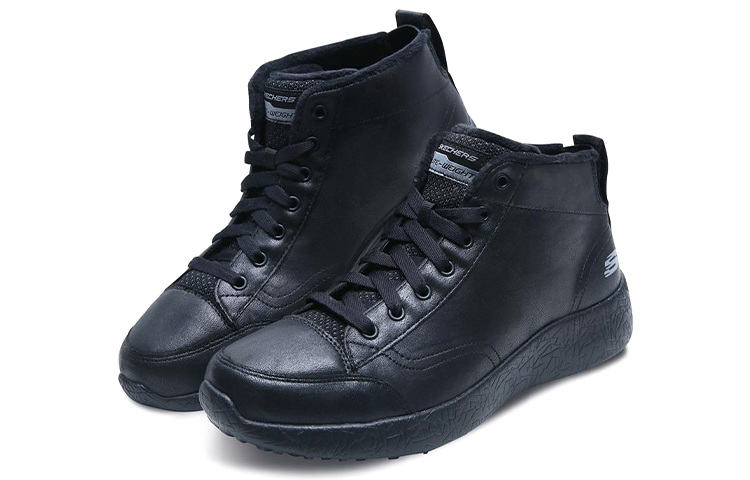 Lookbook "Skechers Brust Mid-Top Negro" 666039-BBK