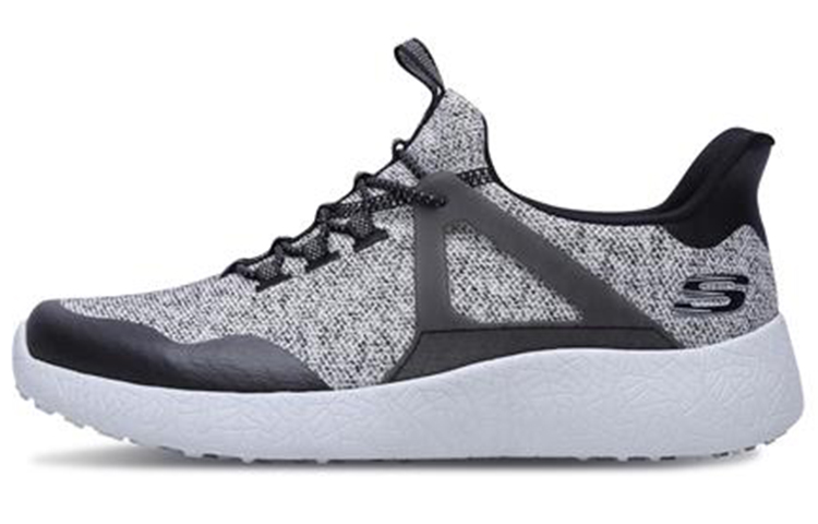 Skechers Burst 'Black Grey Patchwork' 666026-BLK