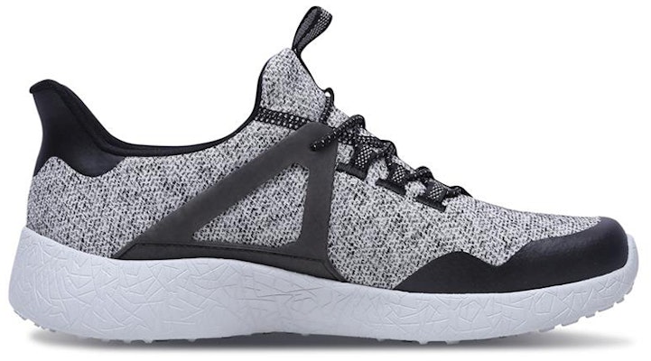 Skechers Burst 'Black Grey Patchwork' 666026-BLK Order Skechers Burst 'Black Grey Patchwork' 666026-BLK