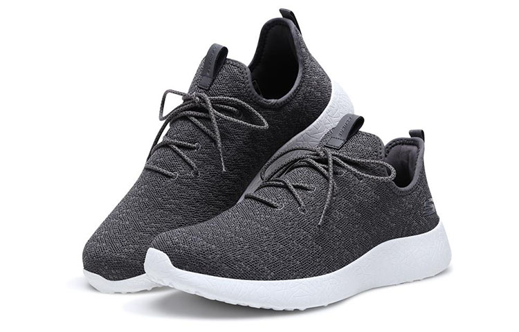 Lookbook Skechers Burst 'Charcoal Grey' 666055-CHAR