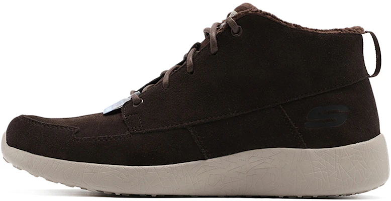 Skechers Burst Fleece Gevoerde Warme Sport Schoen Bruin 666017-CHOC Buy Skechers Burst Fleece Gevoerde Warme Sport Schoen Bruin 666017-CHOC
