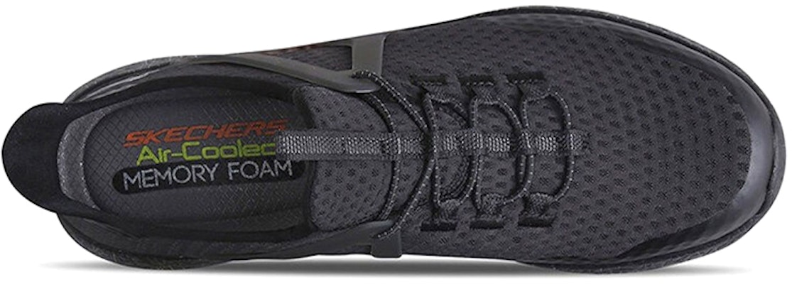 Skechers Burst Shinz Low-Top Running Shoes Black 52115-BBK Lookbook Skechers Burst Shinz Low-Top Running Shoes Black 52115-BBK