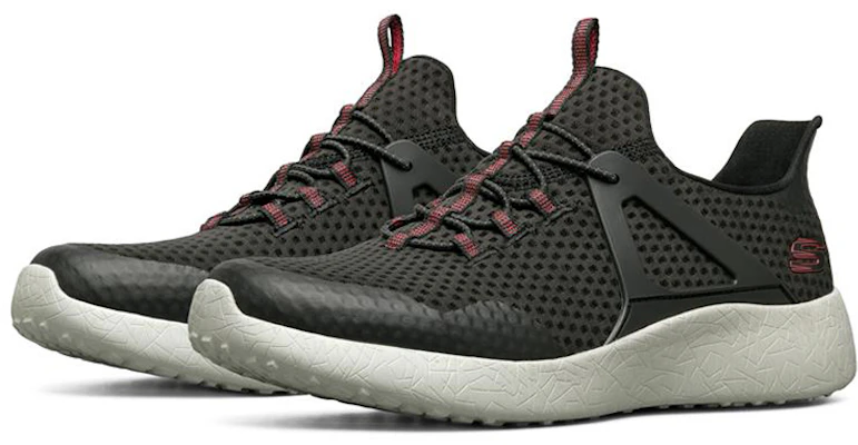 Skechers Burst Shinz Lage Sneakers Zwart 52115-BLK Lookbook Skechers Burst Shinz Lage Sneakers Zwart 52115-BLK
