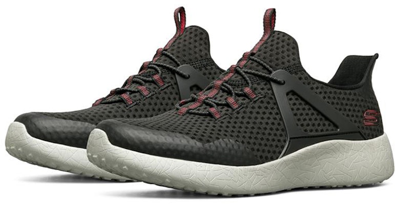 Skechers Burst Shinz Low-Top Black 52115-BLK Lookbook Skechers Burst Shinz Low-Top Black 52115-BLK