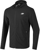Skechers Carbon Black Solid Color Casual Zip-Up Hoodie Jacket P223M081-0018 Skechers Carbon Black Solid Color Casual Zip-Up Hoodie Jacket P223M081-0018