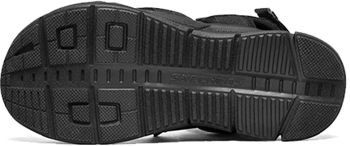 スケッチャーズ カジュアル黒サンダル
(Sukecchaazu kajuaru kuro sandaru) 237050-BBK Shop スケッチャーズ カジュアル黒サンダル
(Sukecchaazu kajuaru kuro sandaru) 237050-BBK