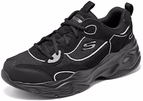Lookbook Skechers Kasual Nyaman Rendah 'Hitam' 894249-BBK