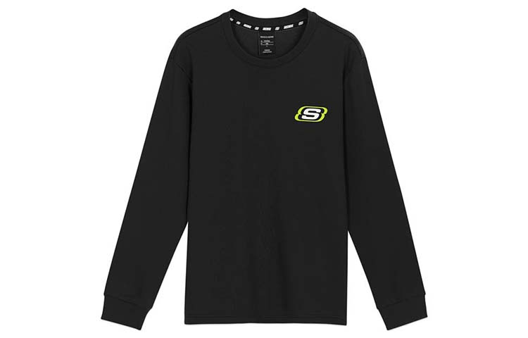 Skechers Casual Crewneck Pullover Sweatshirt Unisex - Carbon Black L320U112-0018