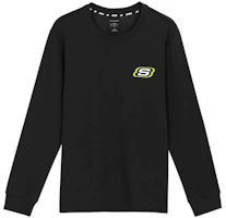 Skechers Casual Crewneck Pullover Sweatshirt Unisex - Carbon Black L320U112-0018 Skechers Casual Crewneck Pullover Sweatshirt Unisex - Carbon Black L320U112-0018