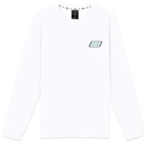 Skechers Casual Crewneck Pullover Sweatshirt Unisex Bright White L320U112-0019 Skechers Casual Crewneck Pullover Sweatshirt Unisex Bright White L320U112-0019