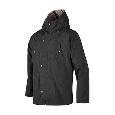 Skechers Casual Hooded Zip-Up Reversible Jacket Carbon Black Unisex P324U010-0018
