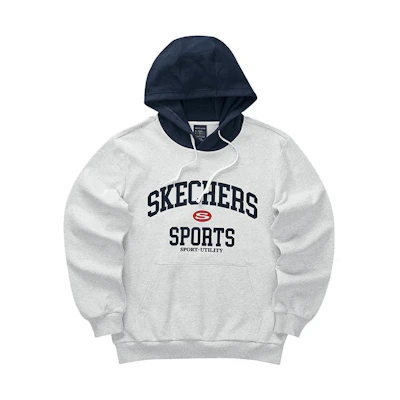 Skechers Casual Knit Pullover Hoodie Beige - Fashion & Activewear Series L423M006-02F0