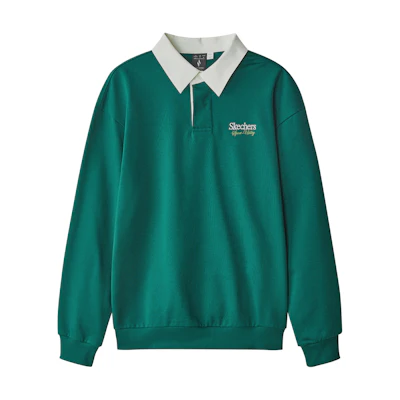 Skechers Casual Knit Pullover Sweatshirt - Garden Green L324M023-00XW