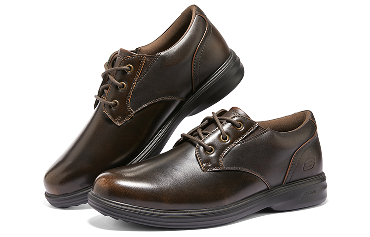 Shop Skechers Casual Bajo 'Marrón Oscuro' 204740-DKBR