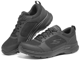 Skechers Go Walk 6 Compete 'Hitam Murni' 216203-BBK Lookbook Skechers Go Walk 6 Compete 'Hitam Murni' 216203-BBK