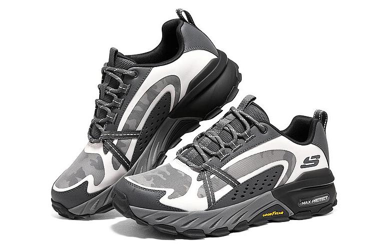 Shop Skechers Casual Max Protect ''Outdoor Bas Blanc Noir'' 237308C-WCC