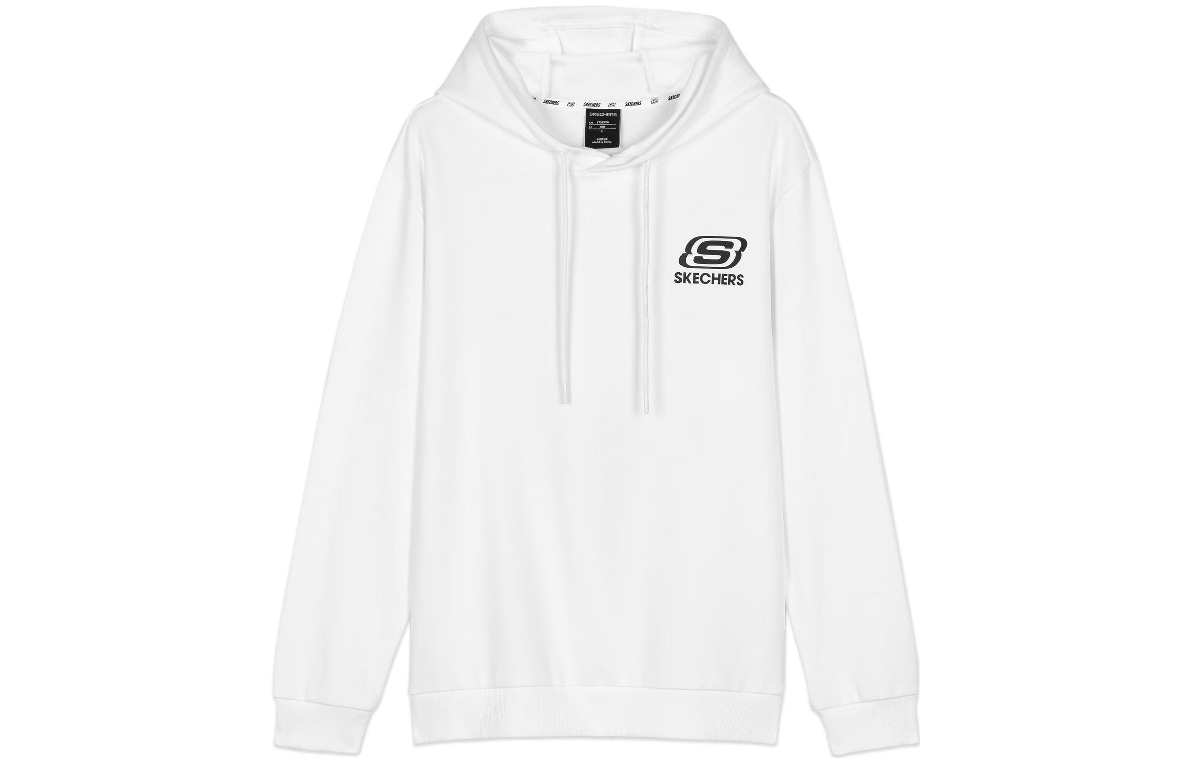 Skechers Casual Pullover Hoodie Bright White L320M022-0019