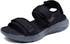 Lookbook Skechers Sandal Kasual 'Black Comfort' 232899-BLK