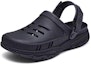 Lookbook Skechers Kasual Slip-On 'Hitam Berlubang' 243087-BKGY