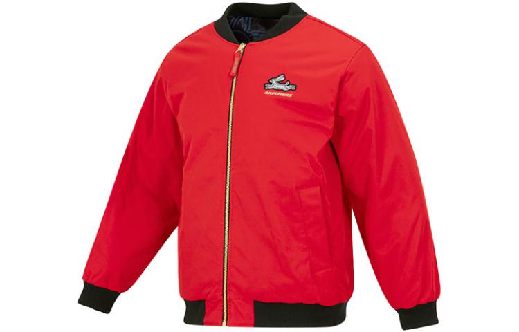 Skechers Casual Windproof Warm Jacket - Bright Red L123M001-00R3