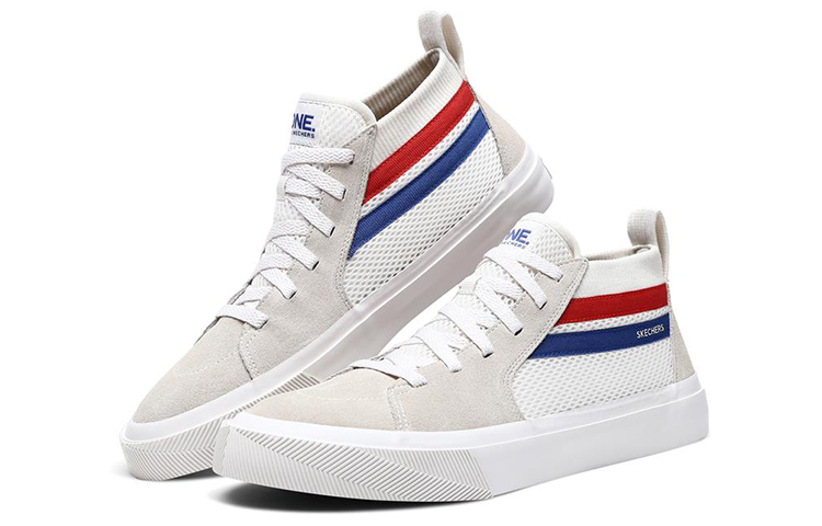 Lookbook Skechers Champ Ultra ''Weiß Blau Rot'' 18566-WHT