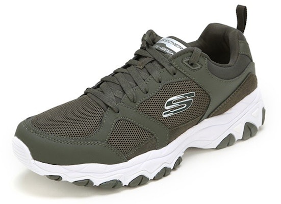 Skechers 复古厚底老爹鞋 '绿色' 666104-OLV Lookbook Skechers 复古厚底老爹鞋 '绿色' 666104-OLV