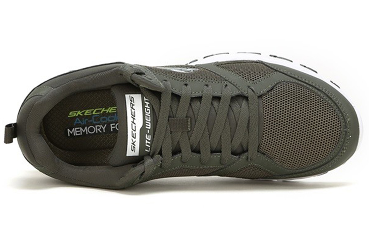 Shop Skechers 休閒厚底老爹鞋 綠色