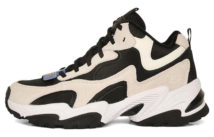 Skechers Chunky Shoes 'Beige Black' 894165-BKNT